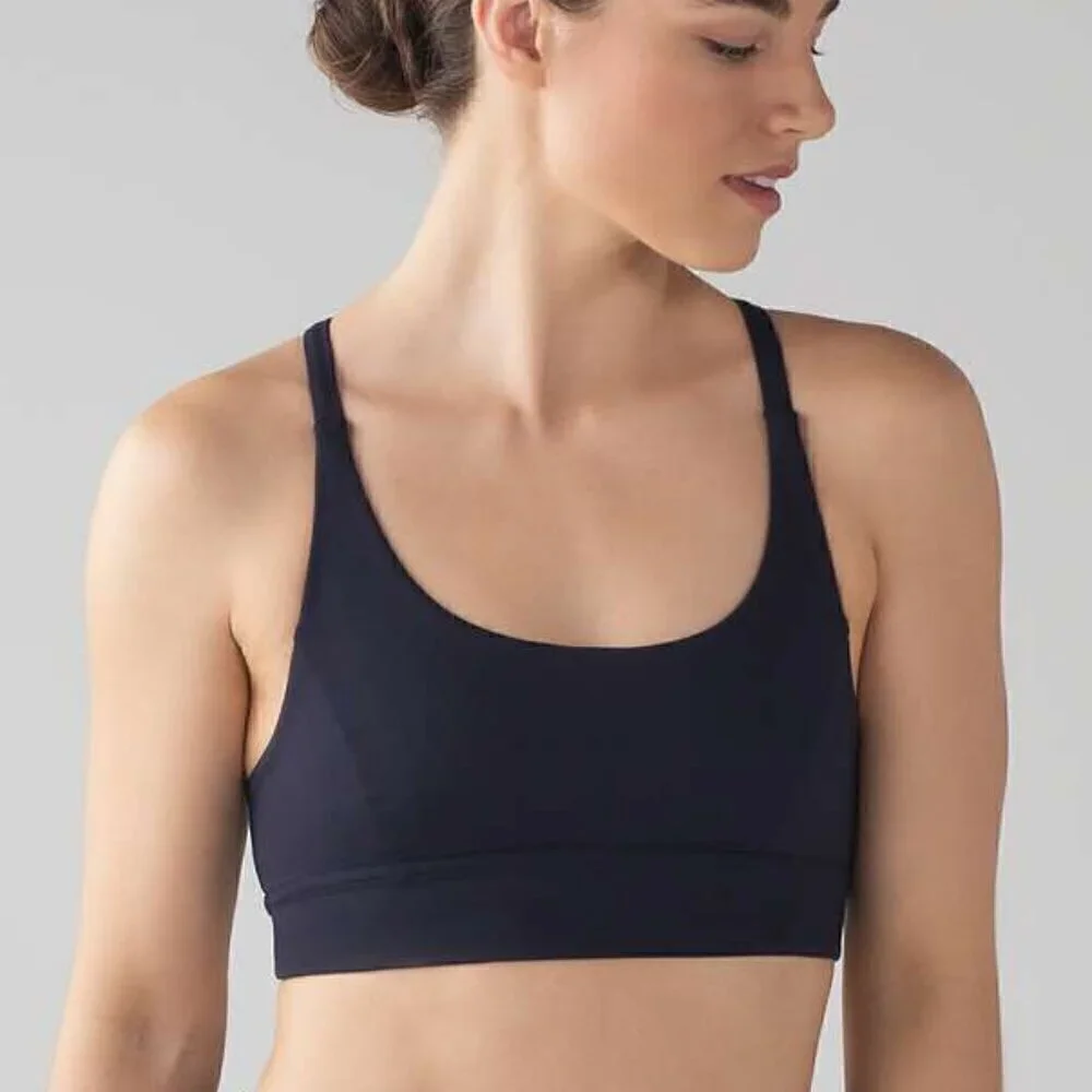 Lululemon Train Times Bra - 10 Midnight Navy